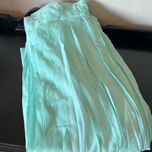 Pottery Barn Teen Pleated Striped Curtain